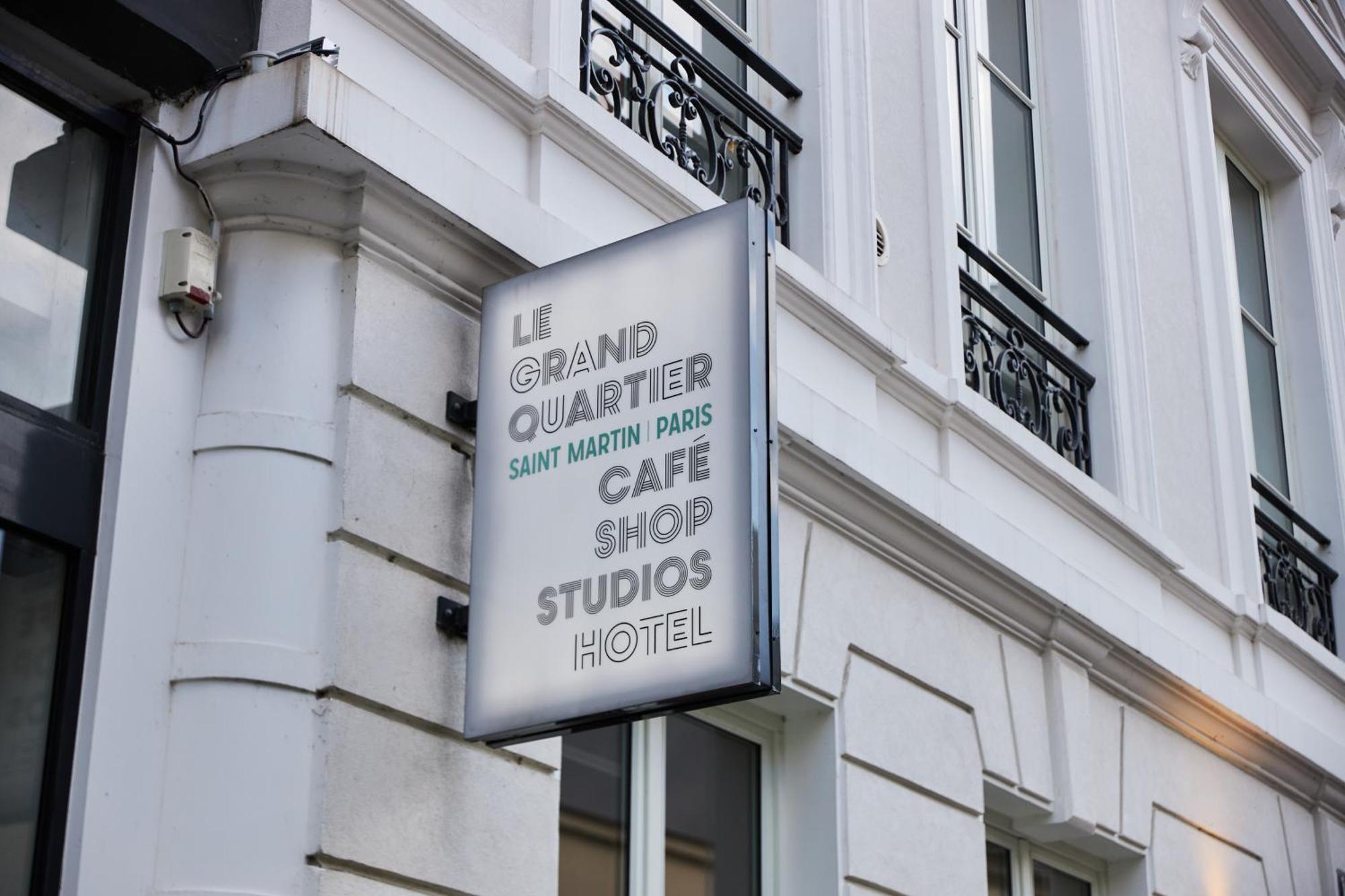 Hotel Le Grand Quartier Paris Exterior foto