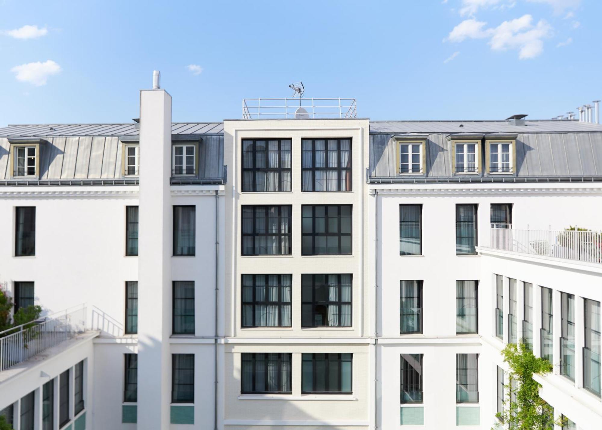 Hotel Le Grand Quartier Paris Exterior foto
